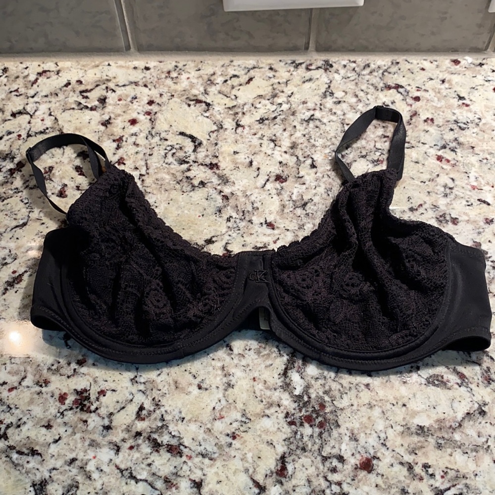 Calvin Klein Black bra 34D